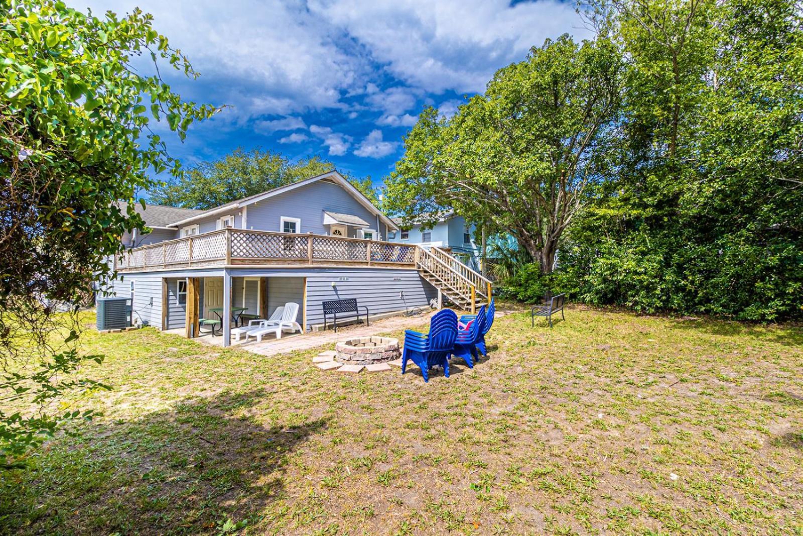 Gorgeous Centrally Located Ocean View 2 King, Huge Private Yard & Deck, Firepit, Bbq, & Game Tables Myrtle Beach Esterno foto